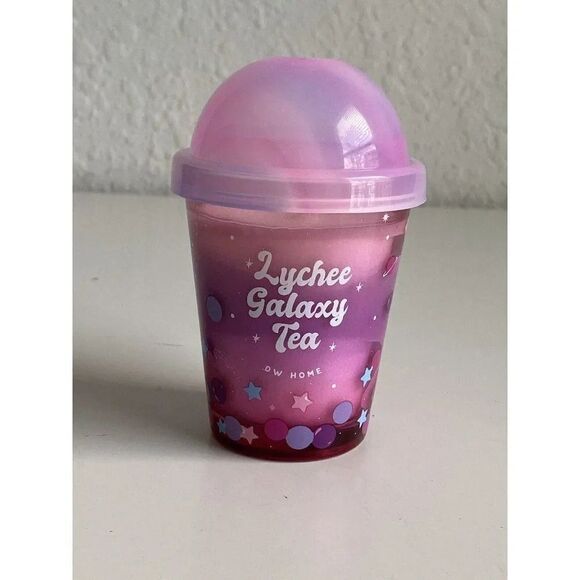DW Home Lychee Galaxy Tea Candle Cup 4.3 OZ Richly Scented Mini Single Wick NEW - Picture 1 of 9